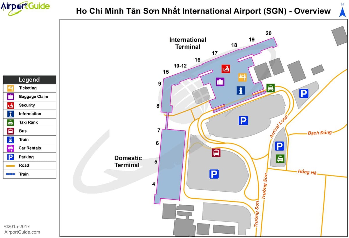 ho chi minh city Havaalanı göster