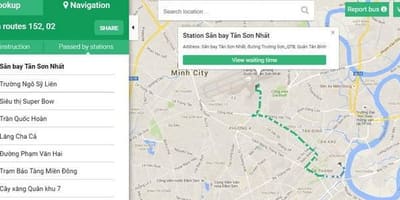 Ho chi minh otobüs güzergahı haritası 152