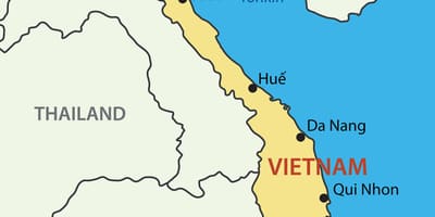 Saigon vietnam haritası 